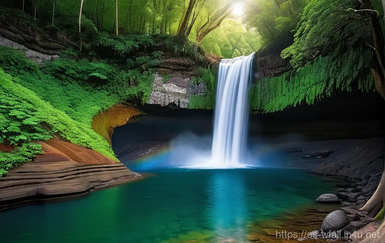 폭포가 생기는 이유 - **Prompt 1: The Eternal Dance of Water – Differential Erosion in Action**
"A breathtaking wide s...