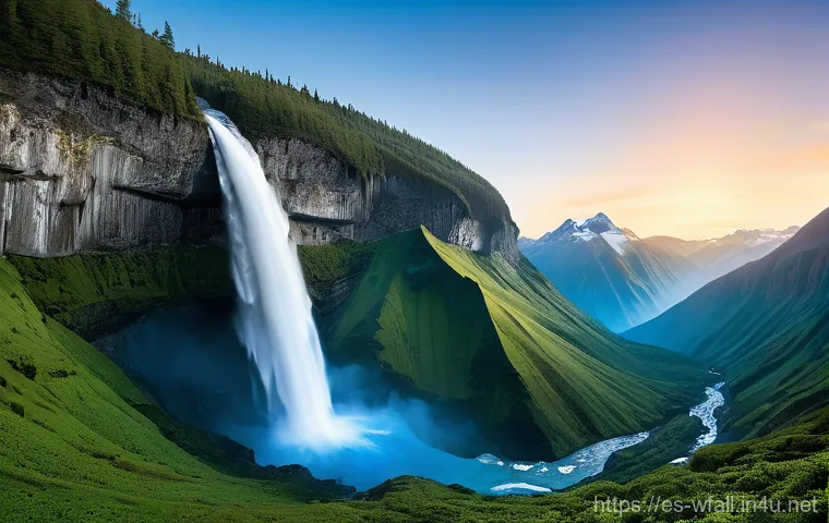 폭포가 생기는 이유 - **Prompt 1: The Eternal Dance of Water – Differential Erosion in Action**
    "A breathtaking wide s...